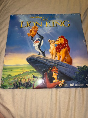 The lion king - laserdisc, ntsc