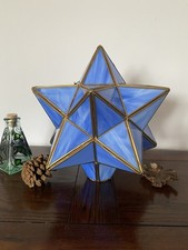 Vintage Stained Glass Moravian