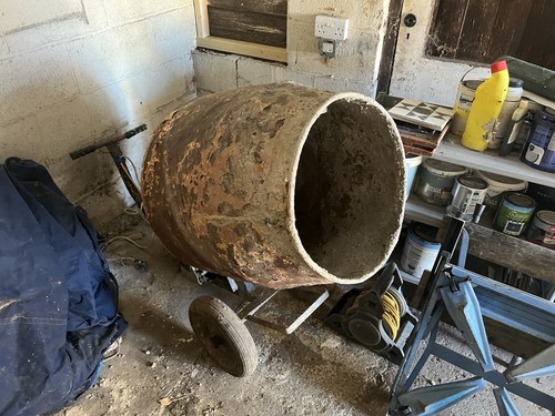 Benford bag cement mixer - benford, 1/2