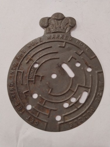 Antique british maze puzzle - maze,