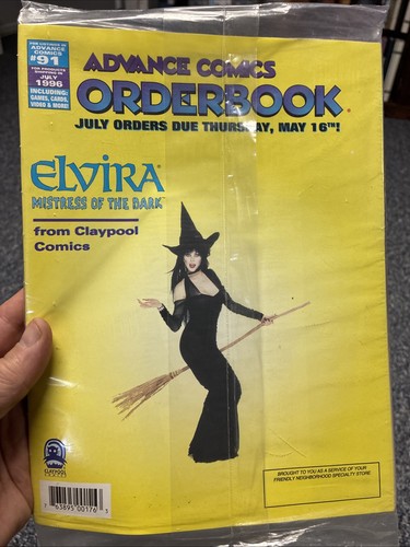 Advance comics orderbook 91 - advance,