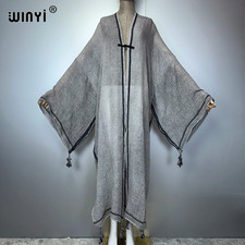 Geometric Print Kimono Kaftan