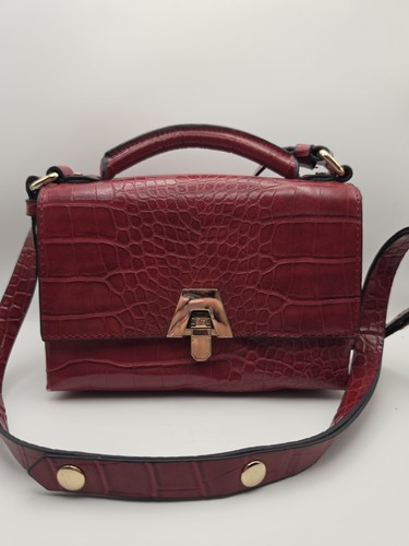Zara red croc - design, top