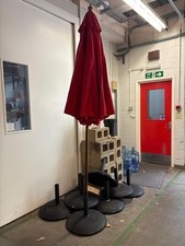 Red Parasols and Base