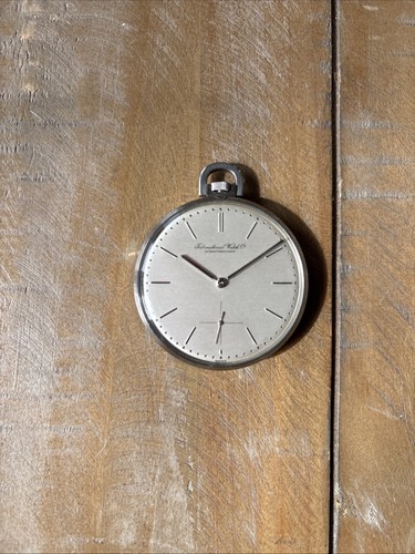 Iwc pocket watch stainless - iwc,