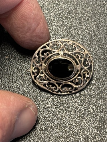 Silver brooch nordic swedish - silver,