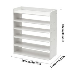 Tier white wooden - 6,
