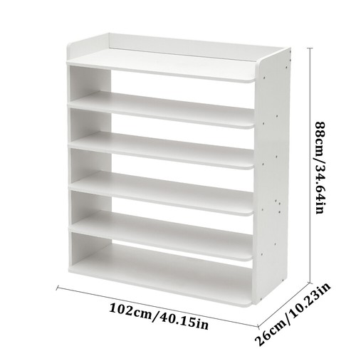 Tier white wooden - 8, 6