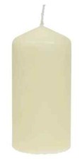 Pillar Candles Ivory Unscented