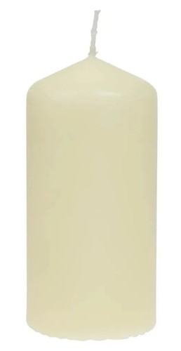 Pillar candles ivory unscented - pillar,