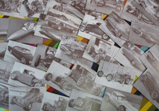 vtg 1960s Hot Rod cards