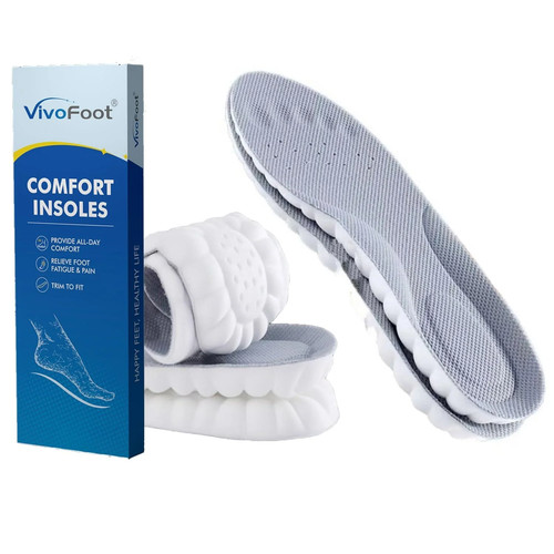 Vivofoot memory foam insoles - memory,
