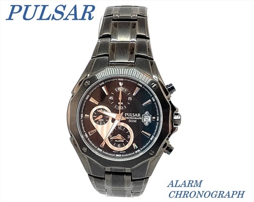 Pulsar alarm chronograph - pulsar,
