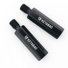 For Triumph Speed Four 02-06 05 SAFEHEX Straight Mirror Riser Adaptor Extenders