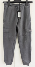 BNWT McKenzie Slim Fit Cargo Joggers Pants Bottoms Childrens 10-12 Years £18