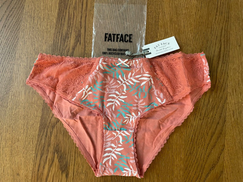 Bnwt fat face coral - fat,