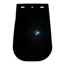 Rretro Mudflap For clasdsic motorcycle with bracket 140mm x 245mm