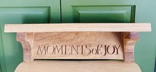 Emma Bridgewater Oak Wooden Moments of Joy Shelf
