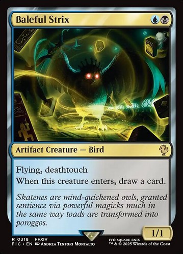 Mtg baleful strix fic - baleful,