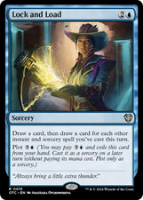 MTG Lock and Load [Outlaws of Thunder Junction Commander] Near Mint