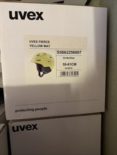 Uvex Fierce Yellow Mat Ski