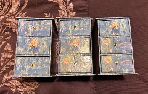 Set claudemonet drawers - of, 3