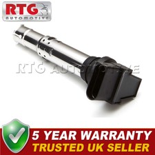 Pencil Ignition Coil Pack Fits VW Polo (Mk5) 1.2