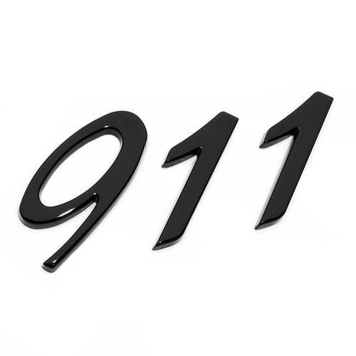 New for 911 rear - new, badge