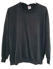 Jerzees XL Black Crew