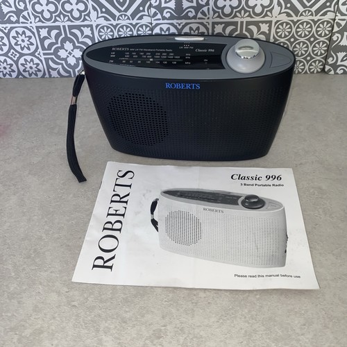 Roberts portable radio - roberts,