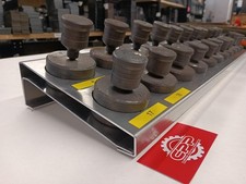 Geka Kingsland Iron worker steel Worker Punch Die 22 Hole Storage Rack