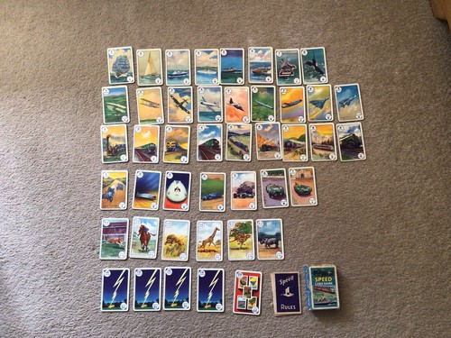 Pepys speed card game - game, set