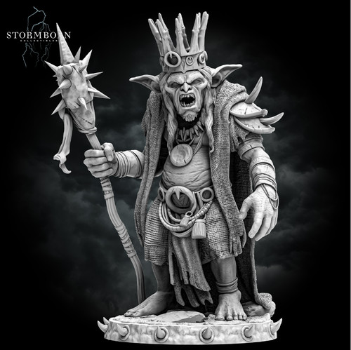 The goblin king miniatures - the,