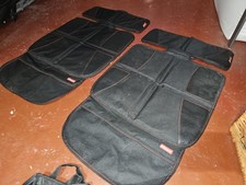 Dino Car Seat Protectors X 2 & Drinks Pouch