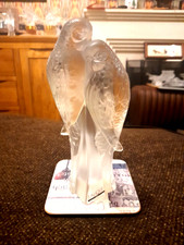 LALIQUE SUPERB  DEUX PERRUCHES