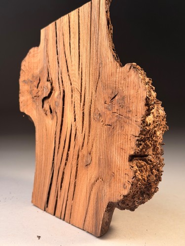 Cap burr elm live edge - edge, resin