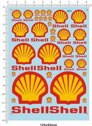 Water slide decals - slide, 1/18