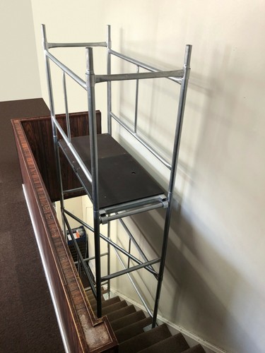 Stairwell scaffold tower - stairwell,