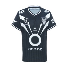 RUGBY MEN's 2025 black TRAINING ZEALAND WARRIORS NRL S-5XL JERSEYS