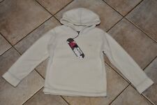 Girls Fleece Hooded Jumper