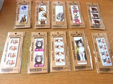 Magnetic Bookmarks - cats