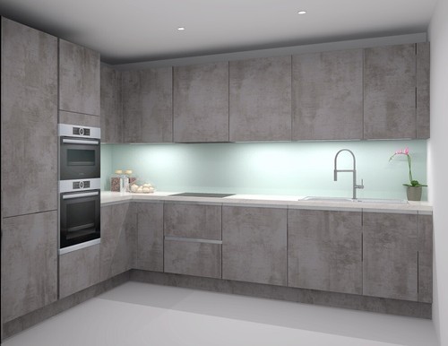 German handleless kitchen - german, by