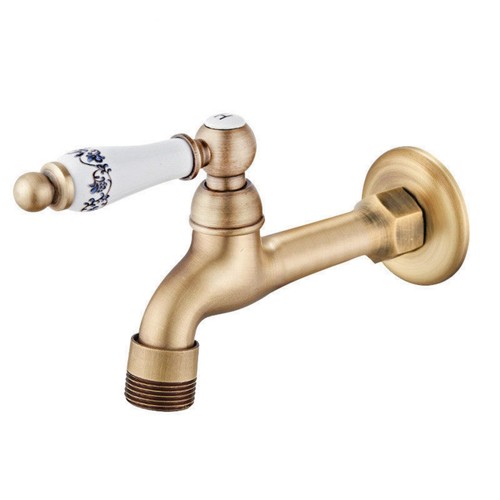 Wall mounted cold water - cold-water, faucet