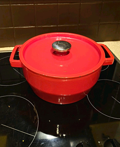 Pyrex cast iron enamel - cast,