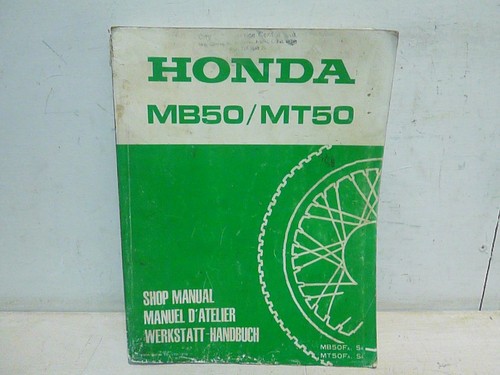 Honda mb50 mt50 - honda,