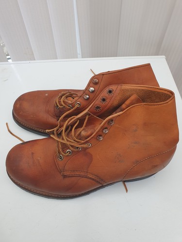 Vintage red wing brown leather - vintage,