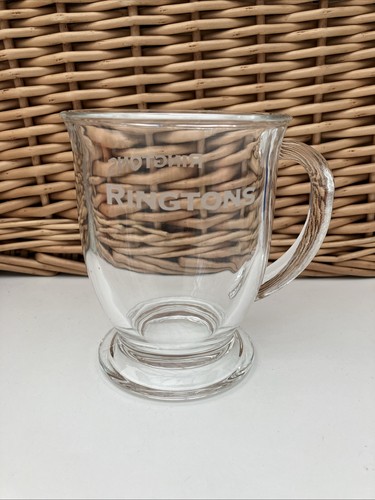Ringtons etched glass - ringtons,