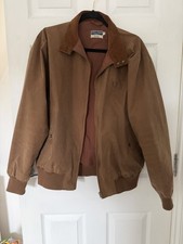 Fred Perry Brown Harrington Jacket Size 42