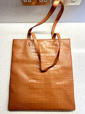 Jigsaw Sedar Croc Leather