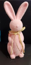 Flocked Easter Bunny